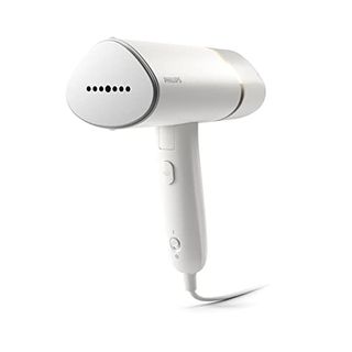 Philips Handheld Steamer 3000 Series, Compact and Foldable, Ready to Use in ˜30 Seconds, No Ironing Board Needed, 1000w, Up to 20g/min, Sth3020/16, White