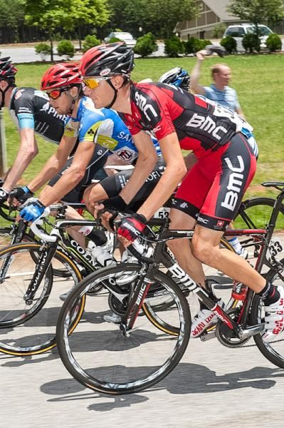 Tejay Van Garderen (BMC) works in the bunch.