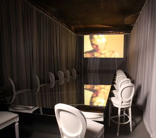 The Film Project in an installation by Simon Costin