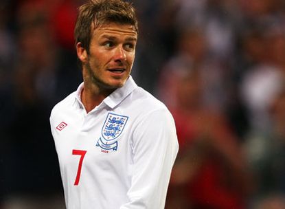 David Beckham England footballer