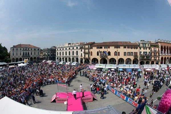 The start village in picturesque Padova.