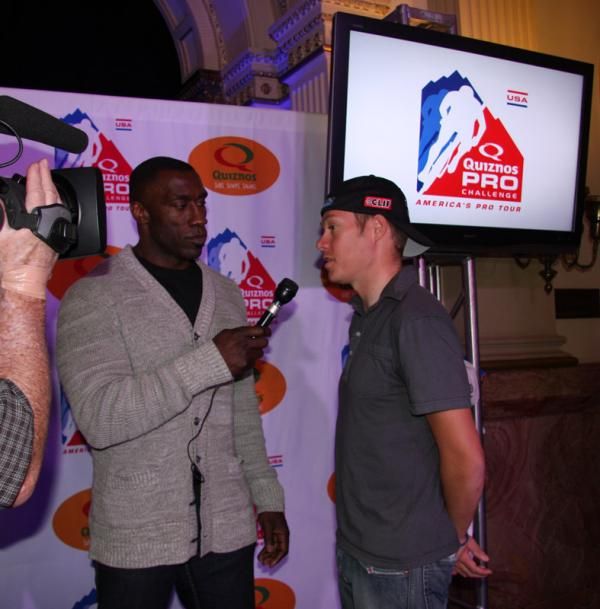 Shannon Sharpe interviews Tom Danielson.