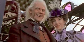 Doc Brown and Clara from BTTF 3