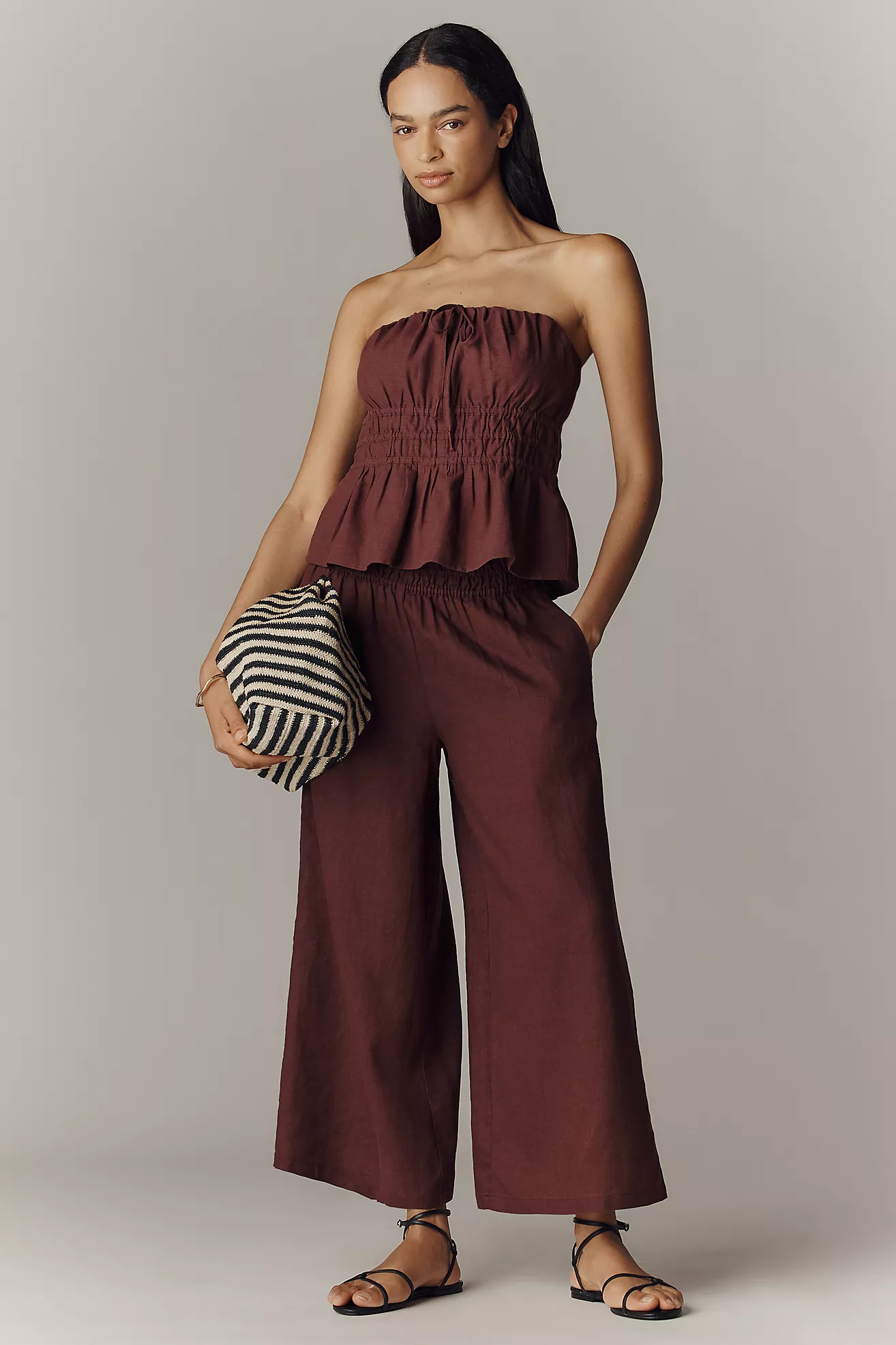 The Somerset Pull-On Trousers: Linen Edition