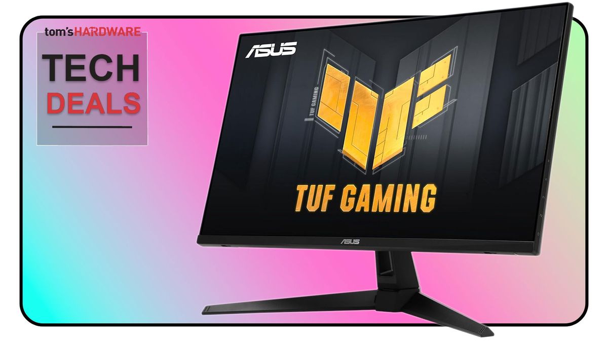 Snag this 27-inch QHD Asus TUF gaming monitor for just $229 — the lowest price we've ever seen for it