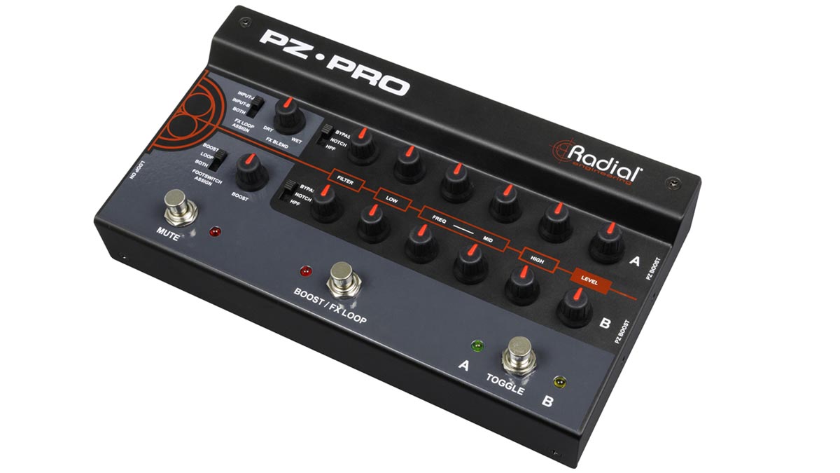 Radial Engineering PZ-Pro Acoustic Preamp Review | GuitarPlayer