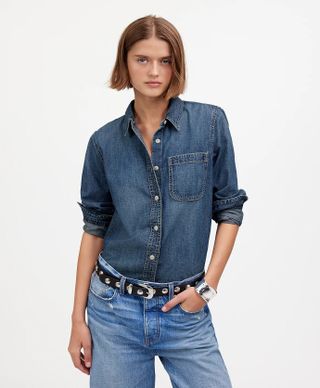 Madewell denim shirt