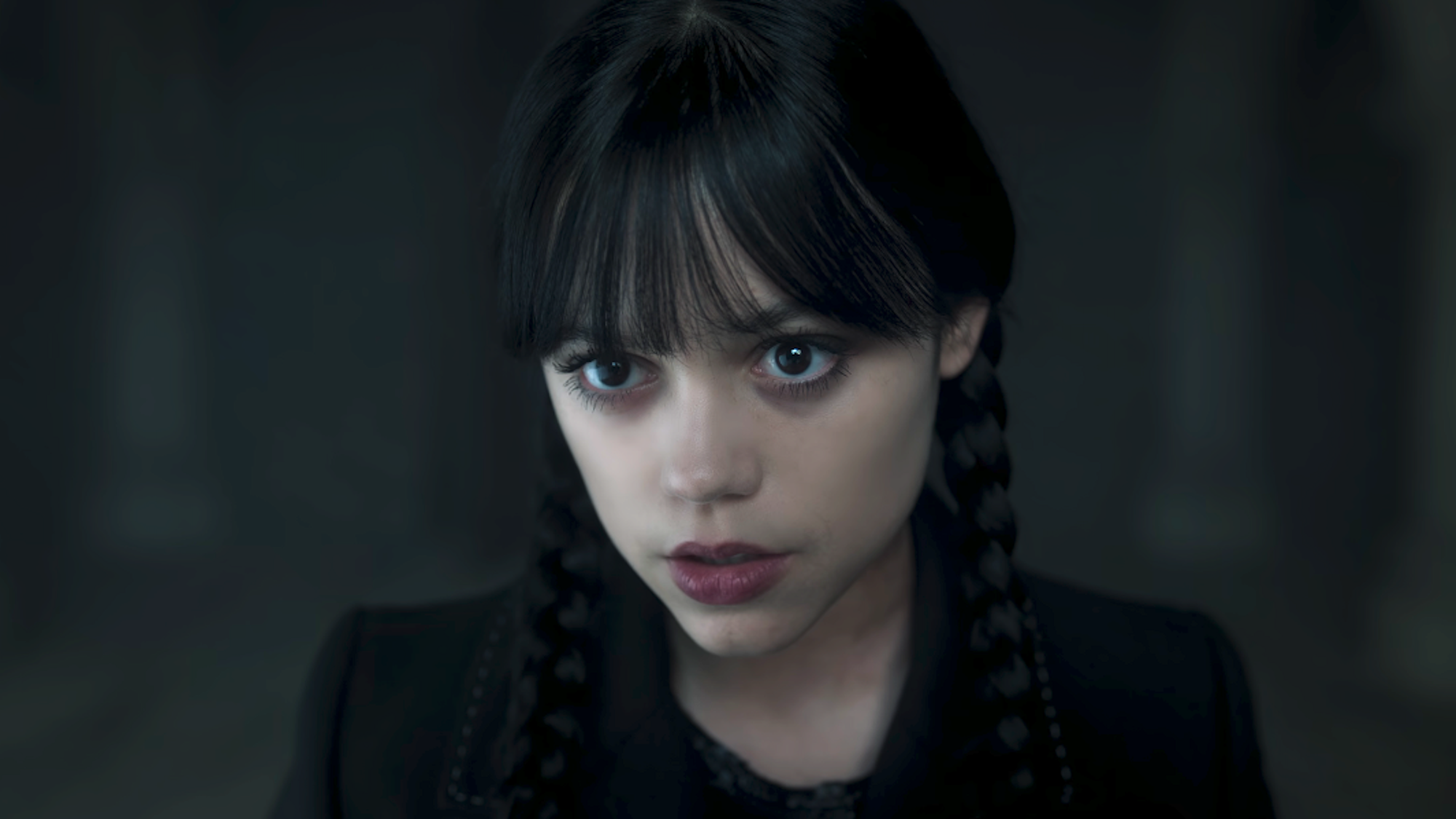 Jenna Ortega in Wednesday Season 2 finale