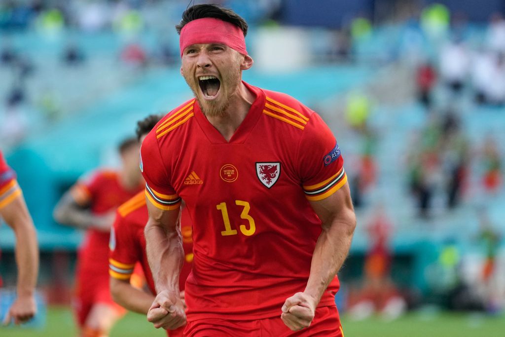 Kieffer Moore, Wales vs Switzerland Euro 2020