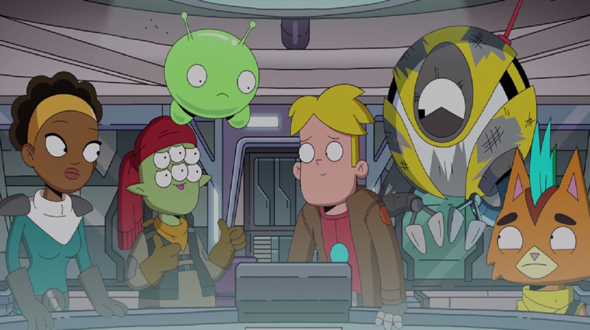 final space cartoons netflix