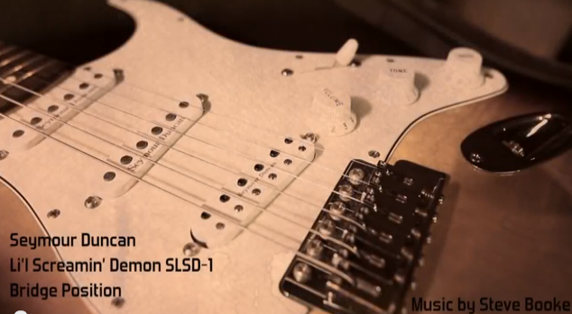 Seymour Duncan Lil' Screamin Demon SLSD-1 Pickup —Demo Video 