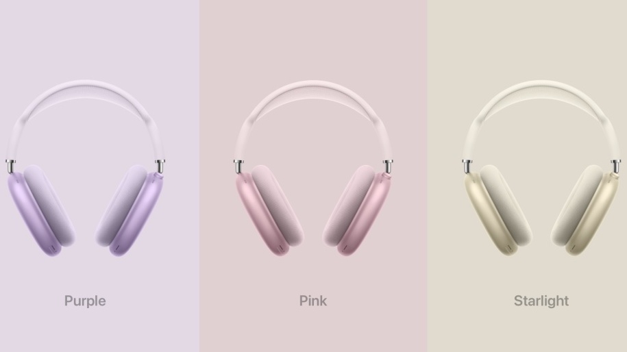 Concept colors for the AirPods Max 2