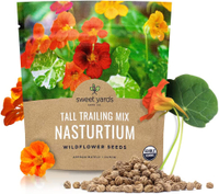 Trailing nasturtium seeds, Amazon