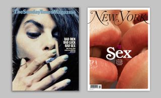 magazine cover: The Sunday Times and New York magazine