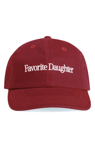 Favorite Daughter Classic Logo Cotton Twill Baseball Cap