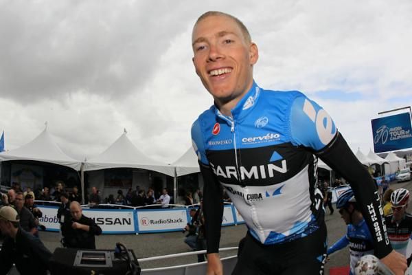 He's from Florida, but Andrew Talansky was happy to be in California.