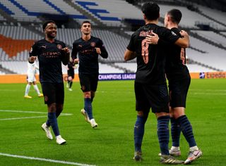 City eased to victory at the Stade Velodrome