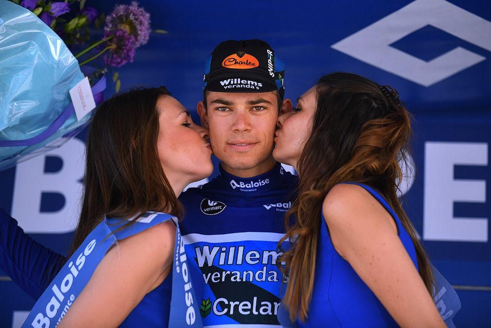 Wout Van Aert takes over the race lead after stage 3 at the Belgium Tour
