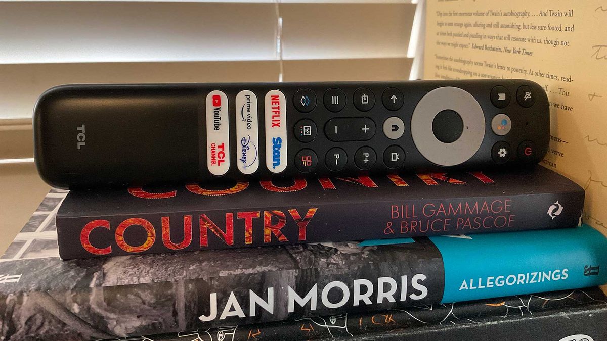 The remote for the TCL C835