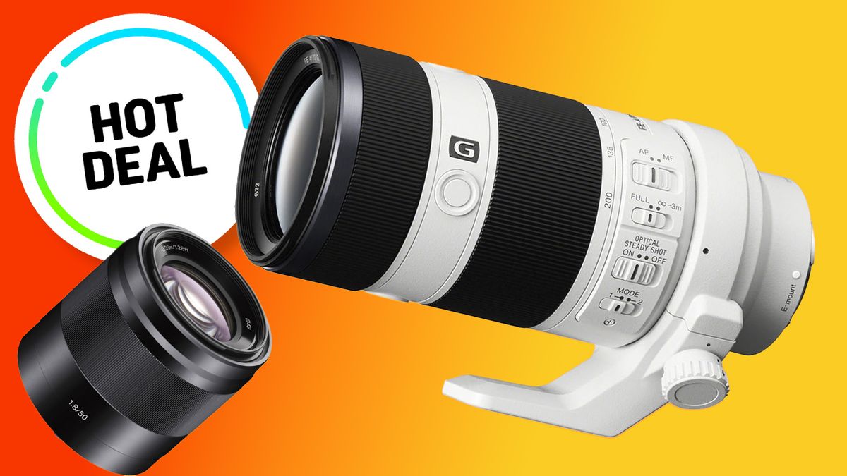 Sony lens deals