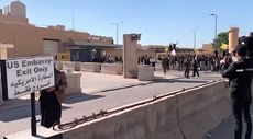 Protesters storm U.S. Embassy in Iraq