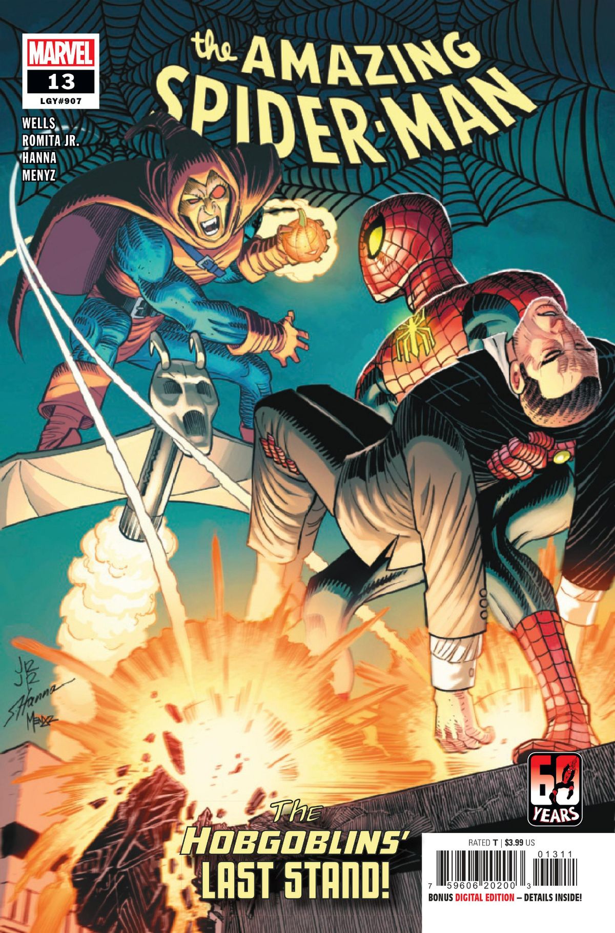 Amazing Spider-Man #13 art