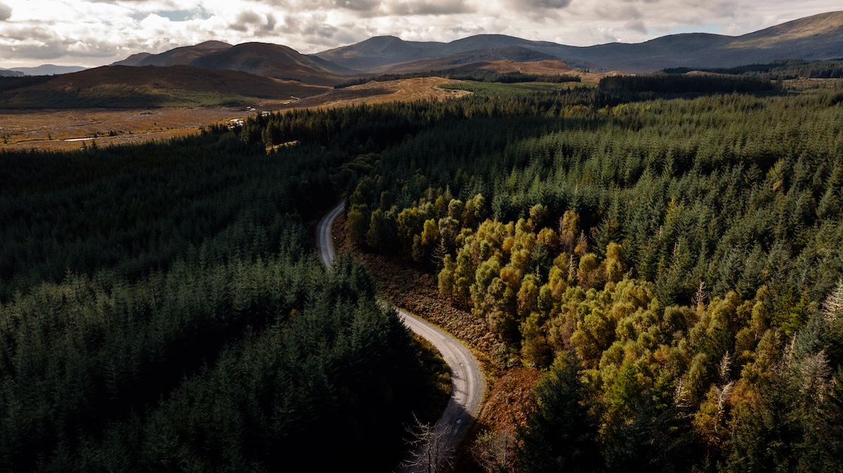 The roads of The Gralloch, a UCI Gravel World Series race