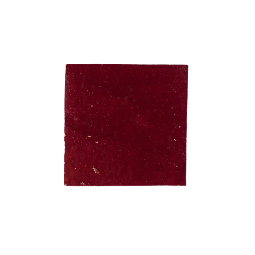 Moroccan Crimson Red Zellige Tile - Otto Tiles &amp;amp; Design