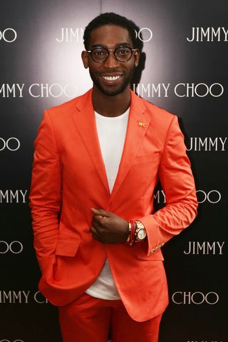 Tinie Tempah At Jimmy Choo Spring/Summer 2015 At The London Collections: Mens