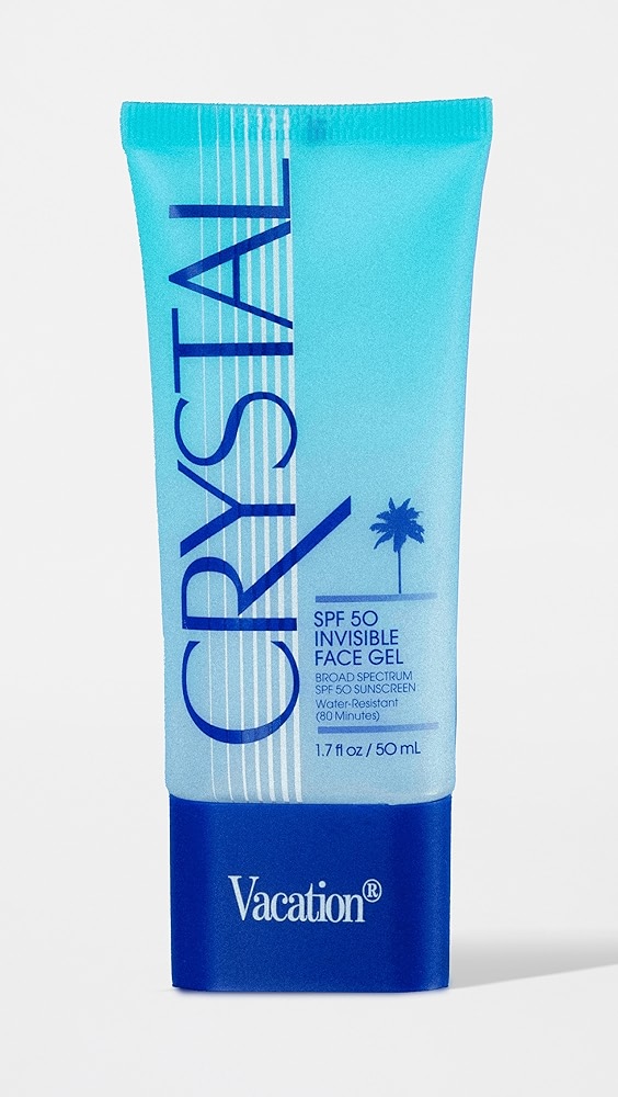 Vacation Sunscreen Crystal Spf 50 Invisible Face Gel