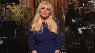 Lindsay Lohan hosts Saturday Night Live.