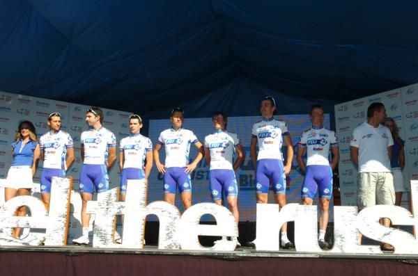 FDJ-BigMat keep much the same colours of the former FDJ squad. Jeremy Roy was very popular.