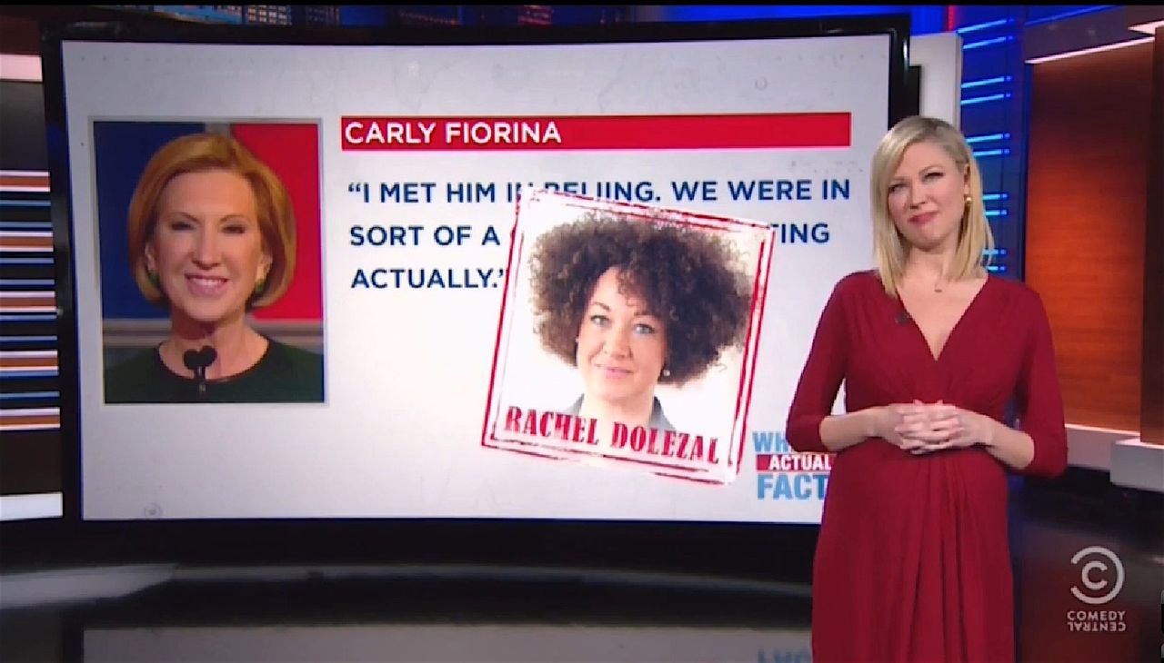 The Daily Show fact-checks the GOP debaters, adorably