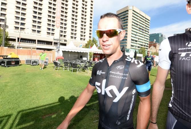 Home favourite Richie Porte (Team Sky)