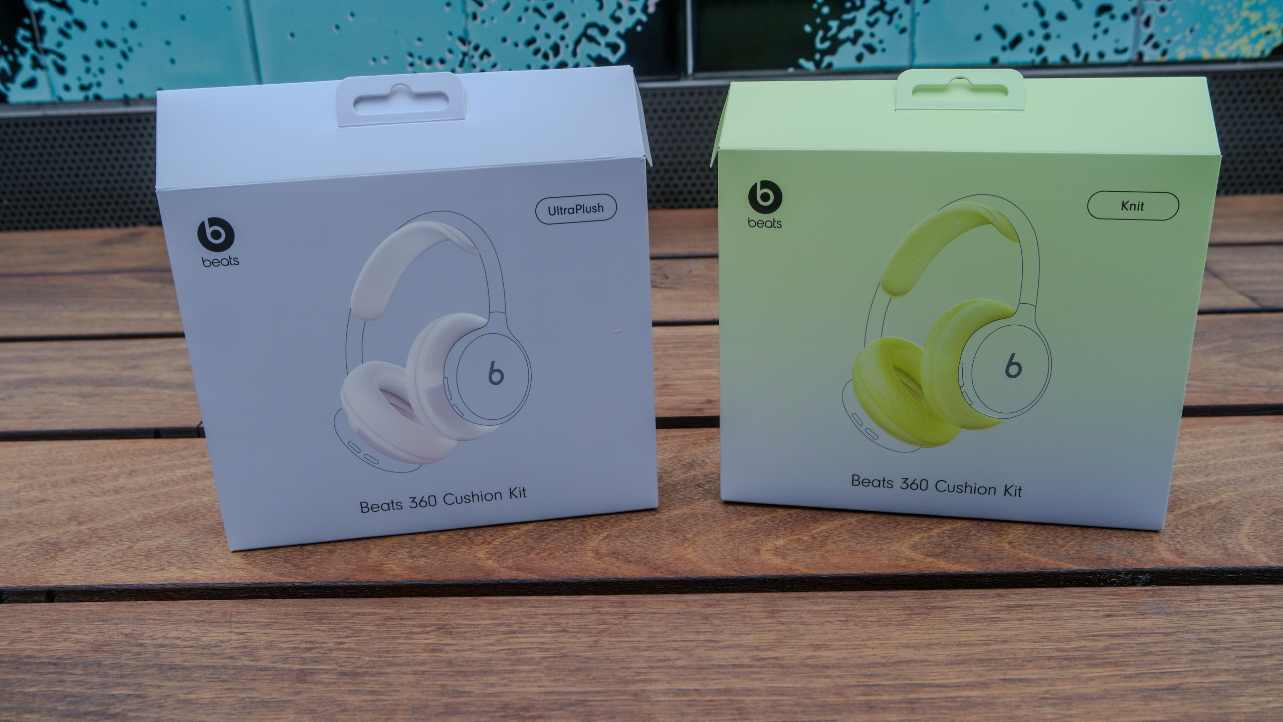 Beats 360 replacement cushion kits. UltraPlus in Cloud, and Performance Knit in Volt