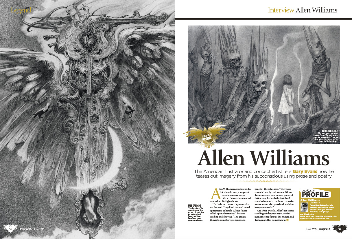 Allen Williams feature spread