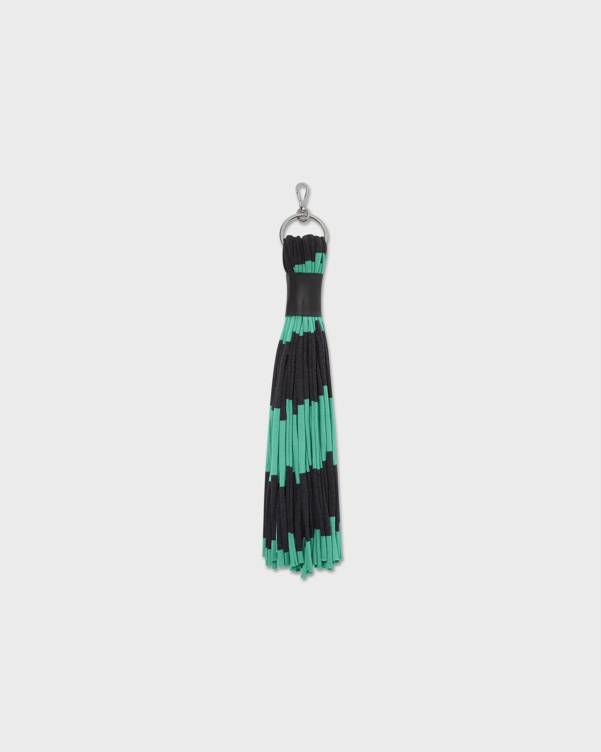 Rugby Tassel in Mint &amp;amp; Charcoal