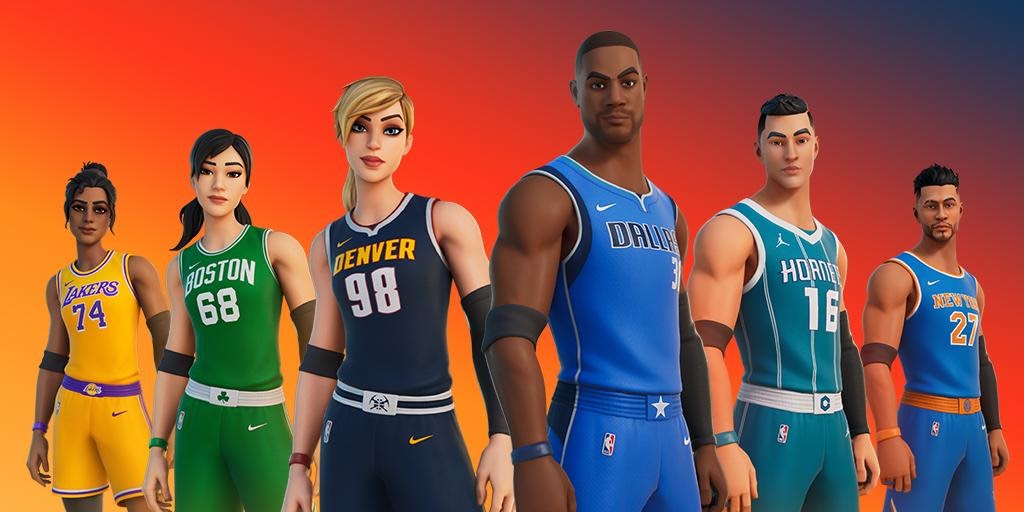  Fortnite's jamming with the NBA 