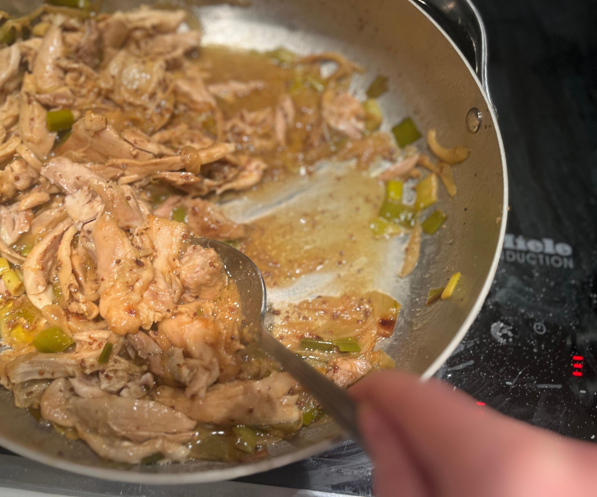 Caraway stainless steel saut&amp;eacute; pan in my test kitchen