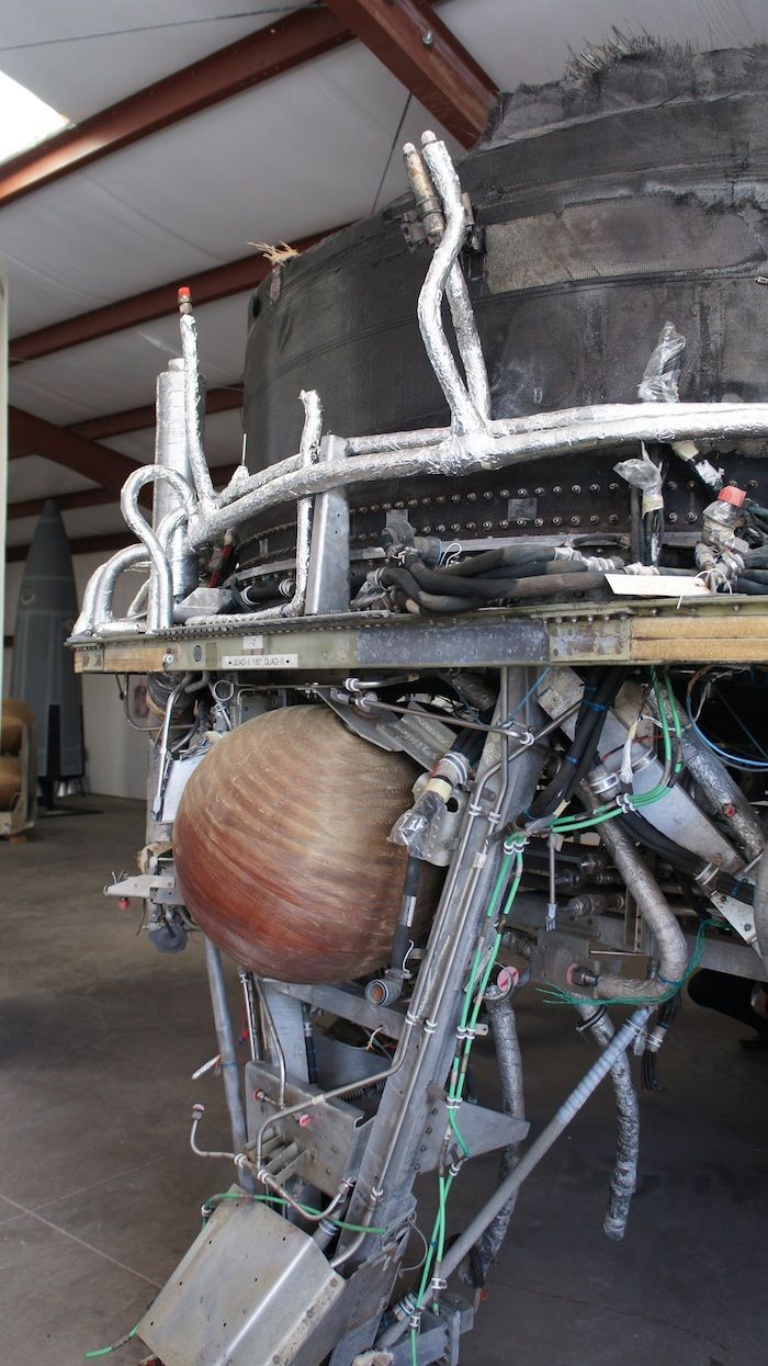 Gallery Artifacts of the DCX Reusable Rocket Prototype Space