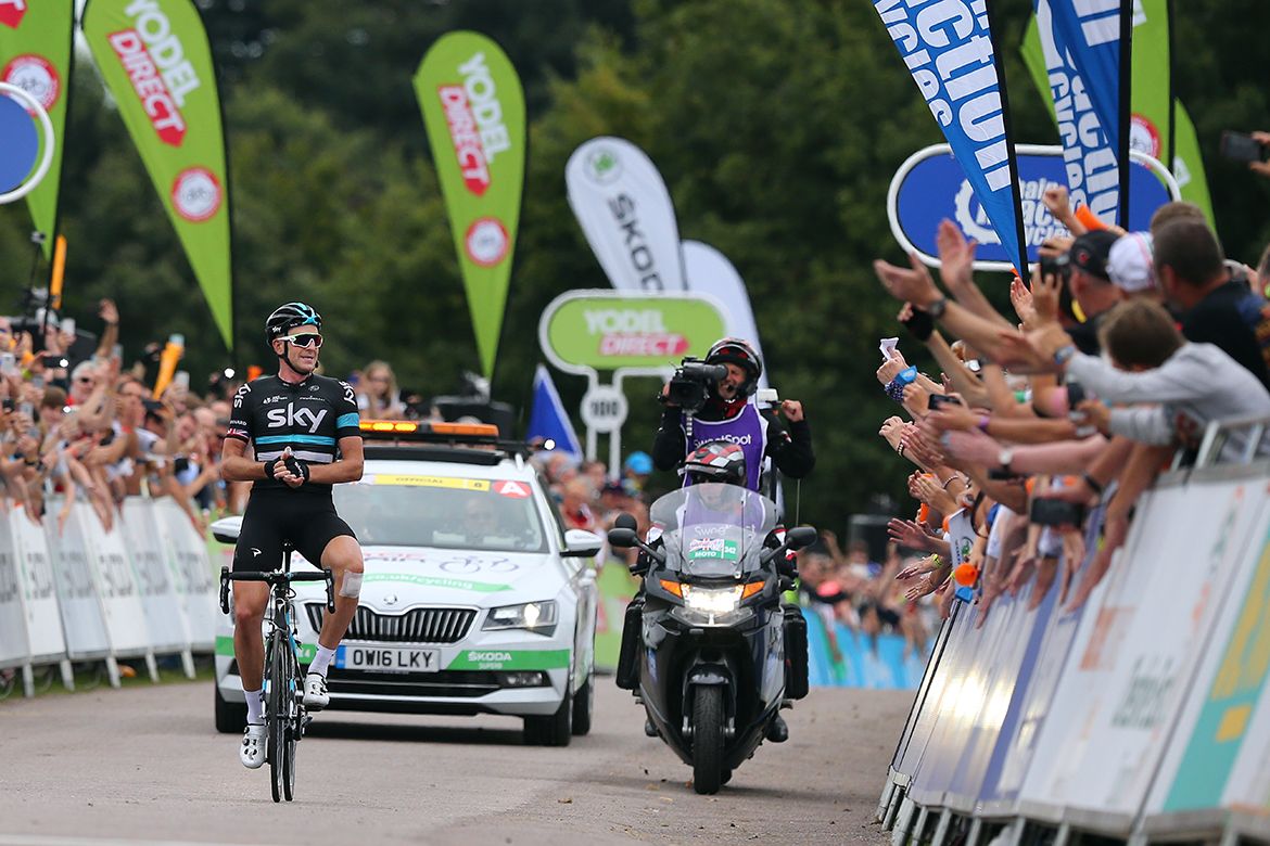 Ian Stannard (Sky) wins stage 3 of the Tour of Britain