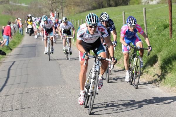 Philippe Gilbert (Omega Pharma-Lotto) raced his heart out in the Amstel Gold Race
