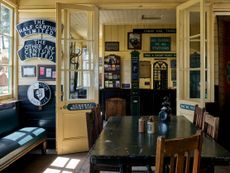 Fig 2: The ticket office. Somersham station was scheduled for demolition by Beeching — Fawley Hill, Buckinghamshire. ©Paul Highnam for Country Life