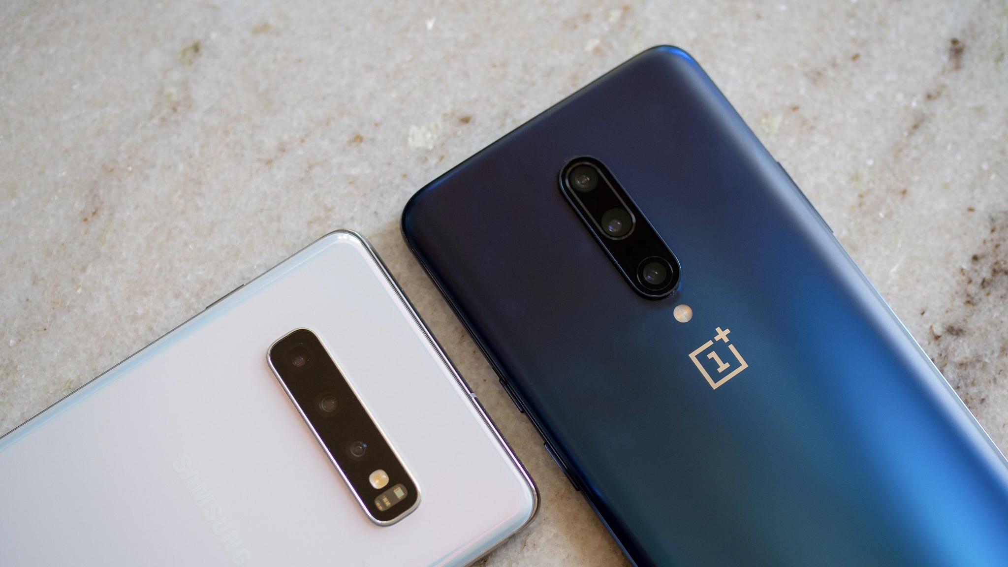 Galaxy S10 and Oneplus 7 Pro