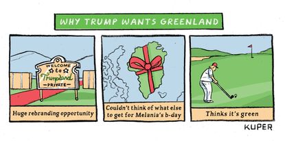 5 evergreen cartoons about Trump annexing Greenland | The Week