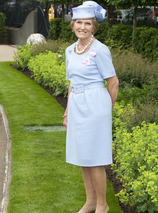 Mary Berry at Royal Ascott 2013