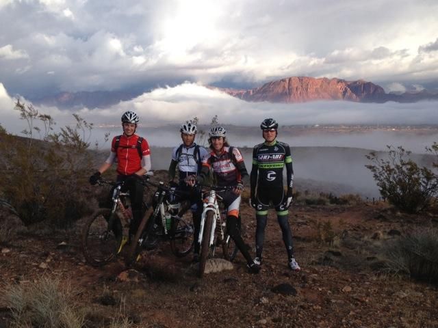 Alex Grant always appreciates clouds and fog in the desert, where sunshine is the norm.