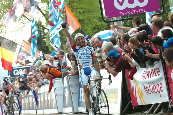 Rebellin wins in 2009 for Selle-Italia.