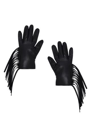 Short Fringed Gloves