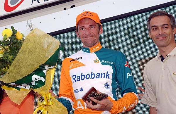 Denis Menchov (Rabobank) with the combination jersey
